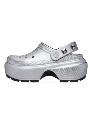 Sabot à Enfiler Crocs Stomp Metallique