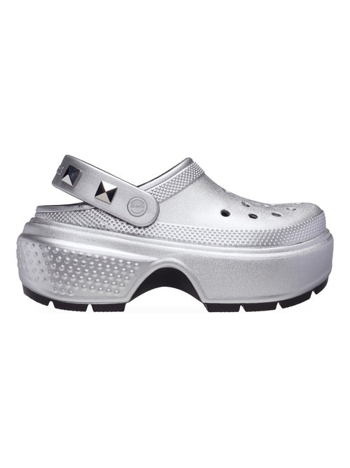 Sabot à Enfiler Crocs Stomp Metallique - Kiabi Sabot à Enfiler Crocs Stomp Metallique - Kiabi