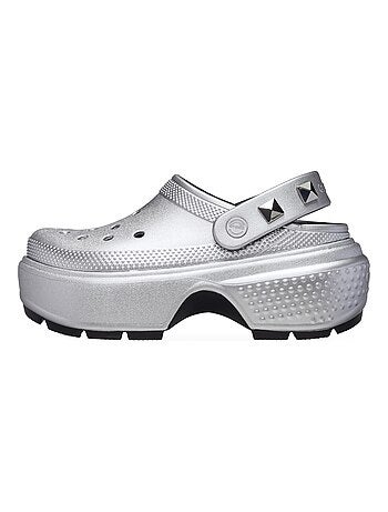 Sabot à Enfiler Crocs Stomp Metallique