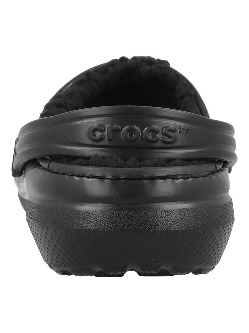Sabot à Enfiler Enfant Crocs Classic Lined Clog K Noir - Kiabi