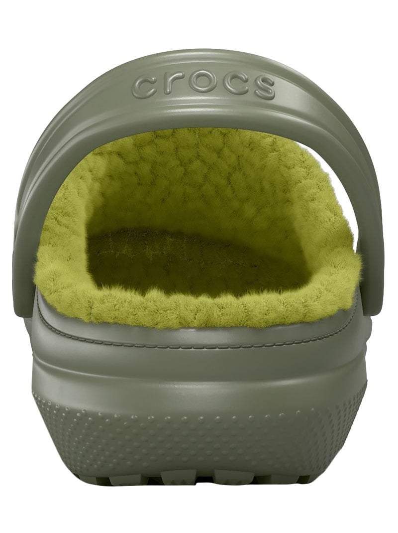 Sabot à Enfiler Enfant Crocs Classic Lined Clog K Vert - Kiabi