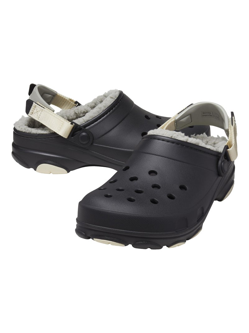 Sabot à Scratch Crocs All Terrain Lined Noir - Kiabi