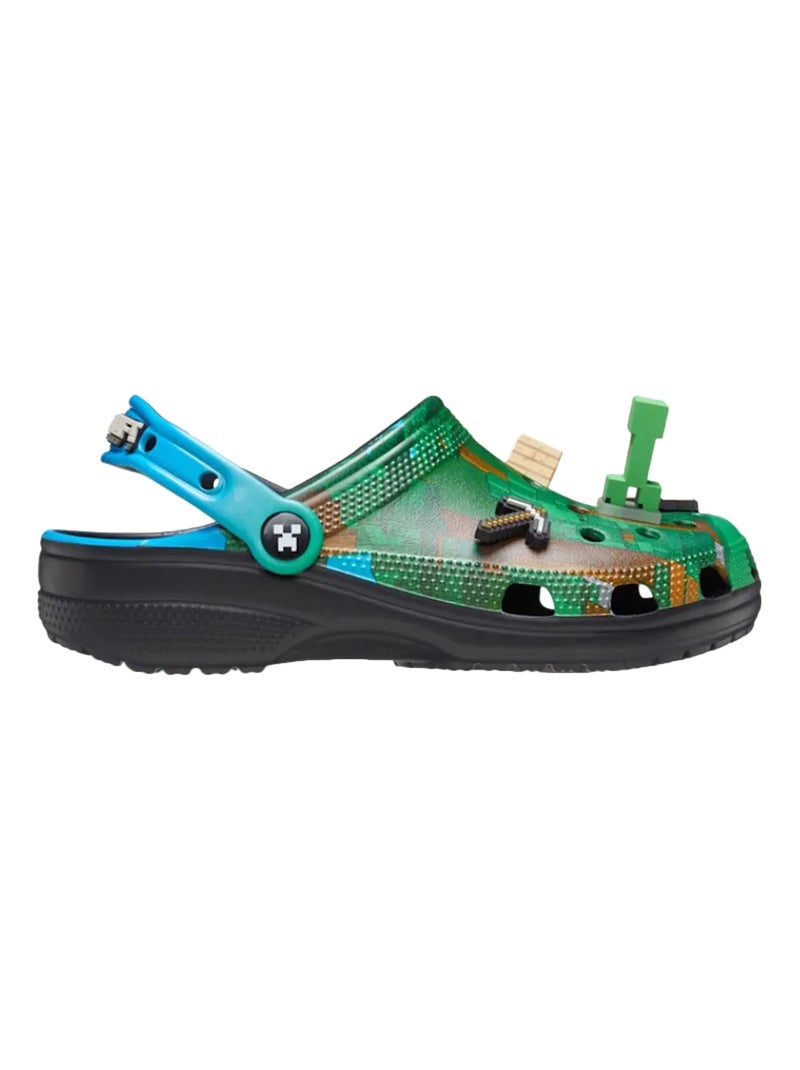 Sabot Crocs à Enfiler Minecraft Classic Vert - Kiabi