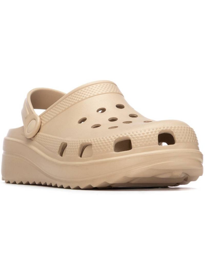 Sabot décontractée bride arrière Beige - Kiabi