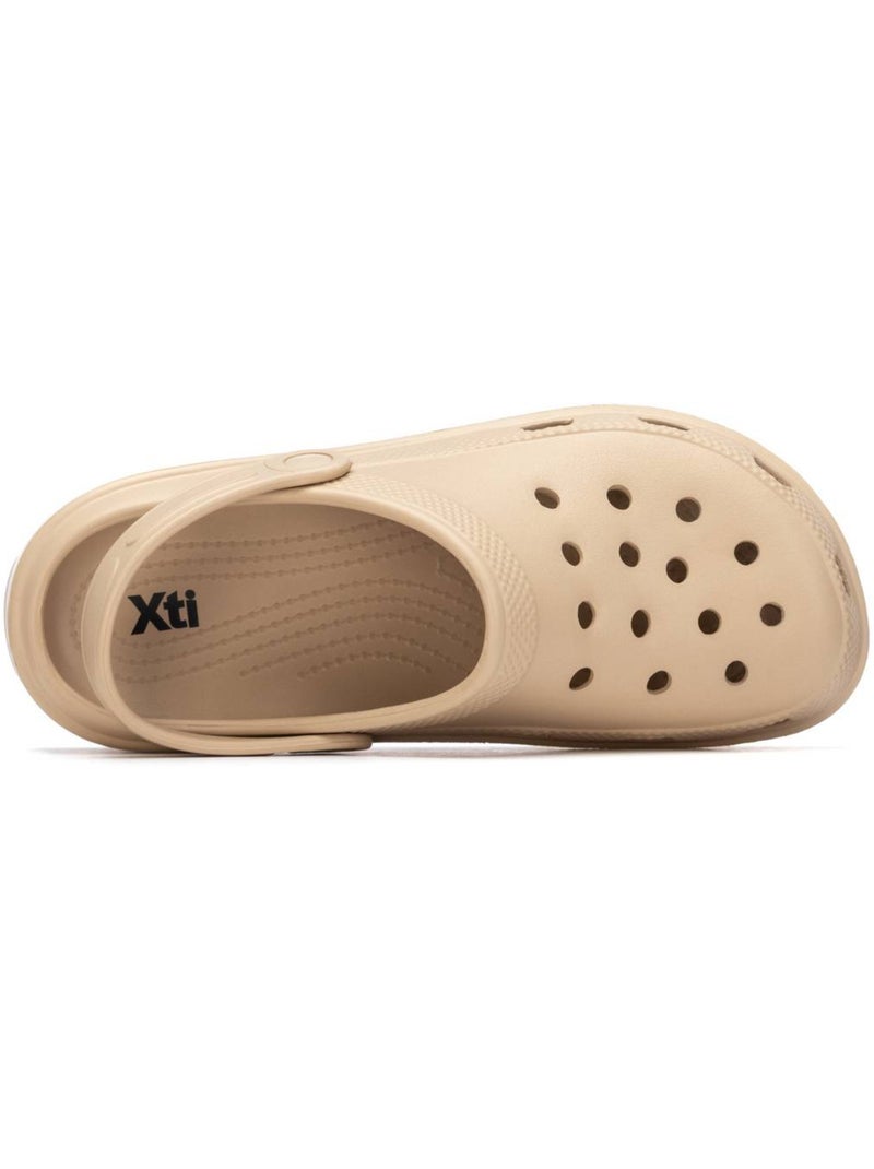 Sabot décontractée bride arrière Beige - Kiabi