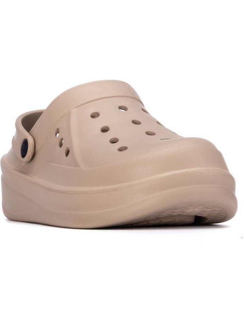 Sabot décontractée bride arrière Beige - Kiabi