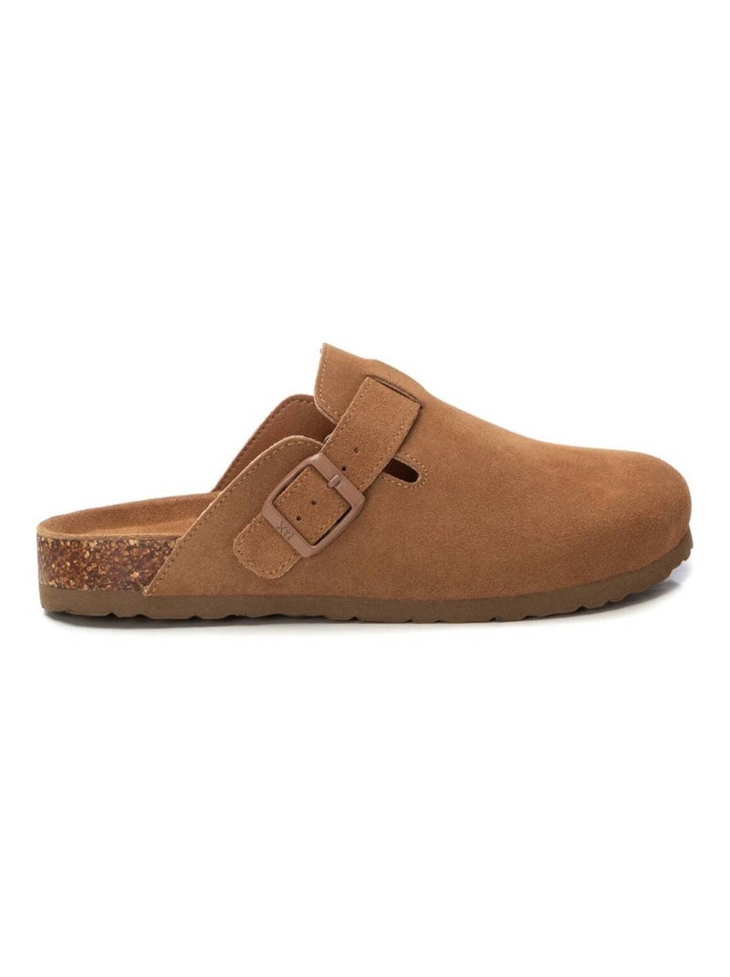 Sabot décontractée bride arrière Camel - Kiabi