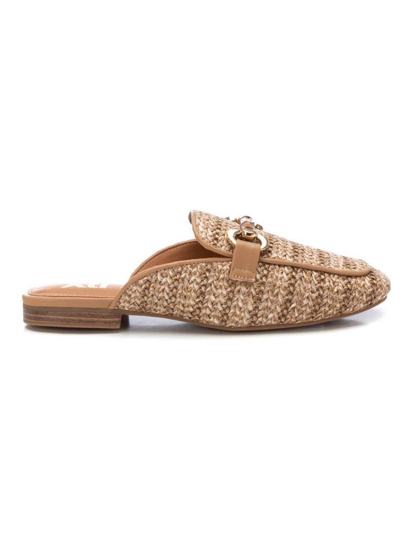 Sabot décontractée bride arrière Taupe - Kiabi