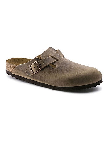 Sabot en cuir birkenstock