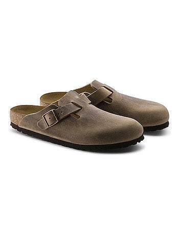 Sabot en cuir birkenstock