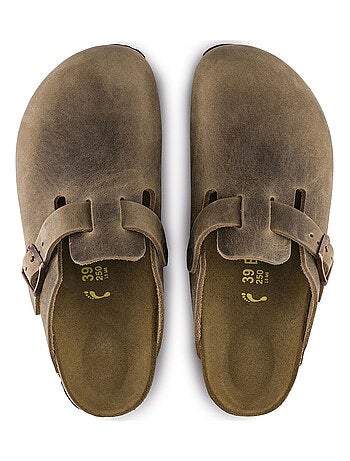 Sabot en cuir birkenstock