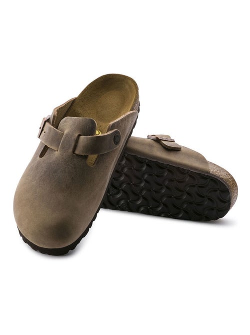 Sabot en Cuir Birkenstock - Kiabi