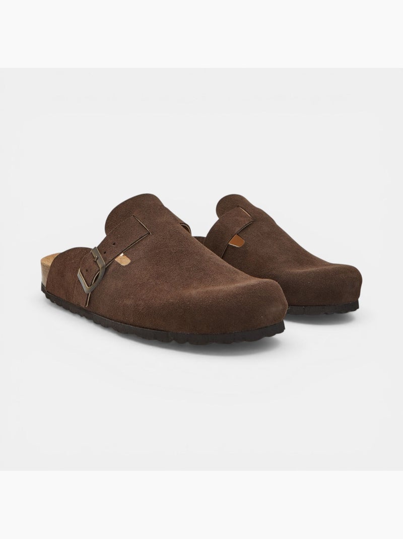 Sabot en daim Bata Marron - Kiabi