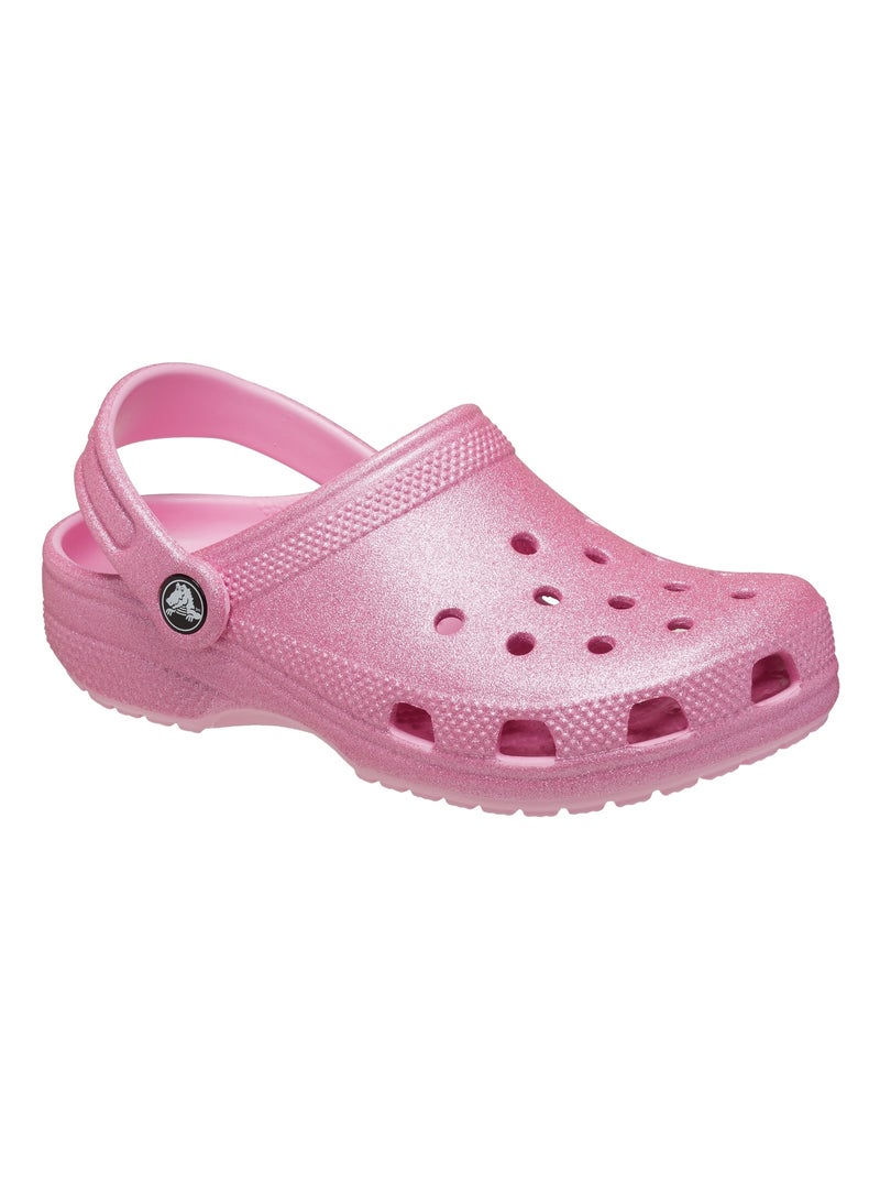 Sabot Enfant à Enfiler Crocs Classic Glitter Rose - Kiabi