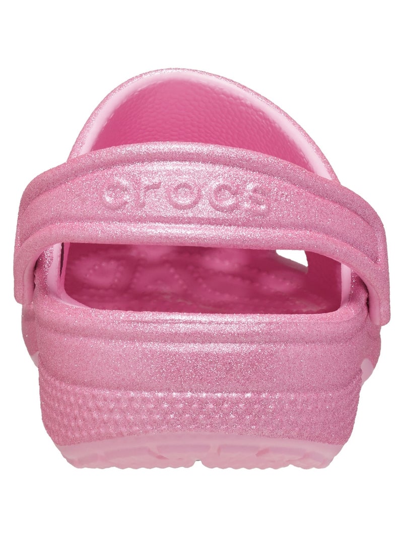 Sabot Enfant à Enfiler Crocs Classic Glitter Rose - Kiabi