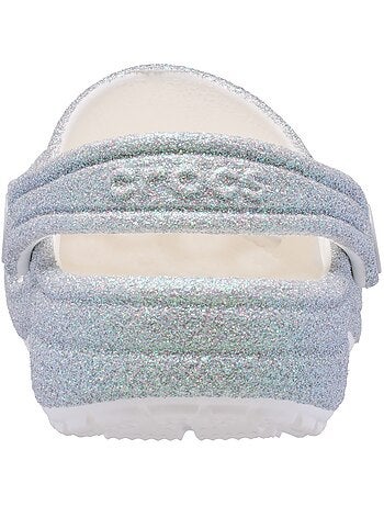 Sabot Enfant à Enfiler Crocs Classic Iridescent Glitter