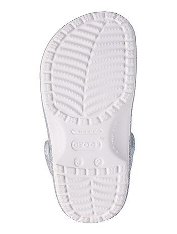 Sabot Enfant à Enfiler Crocs Classic Iridescent Glitter