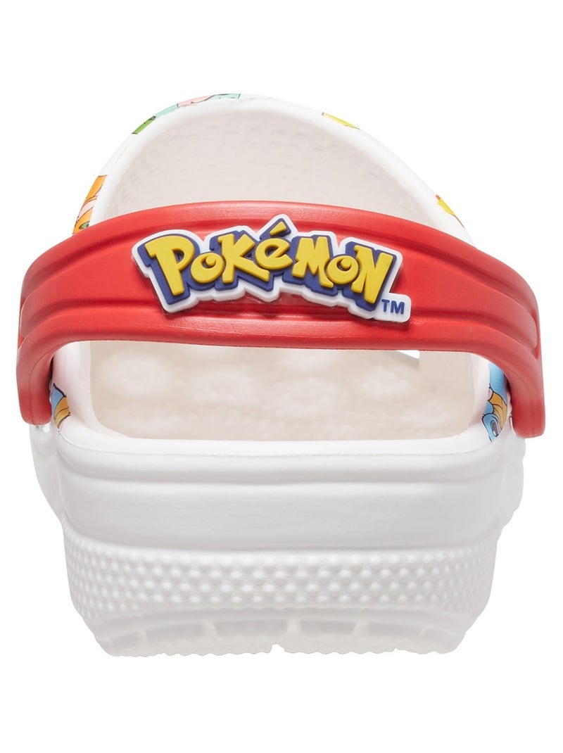 Sabot Enfant à Enfiler Crocs Classic Pokemon Blanc Multicolore - Kiabi