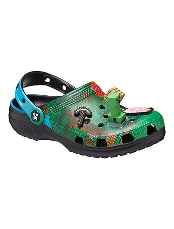 Sabot Enfant à Enfiler Crocs Minecraft Classic
