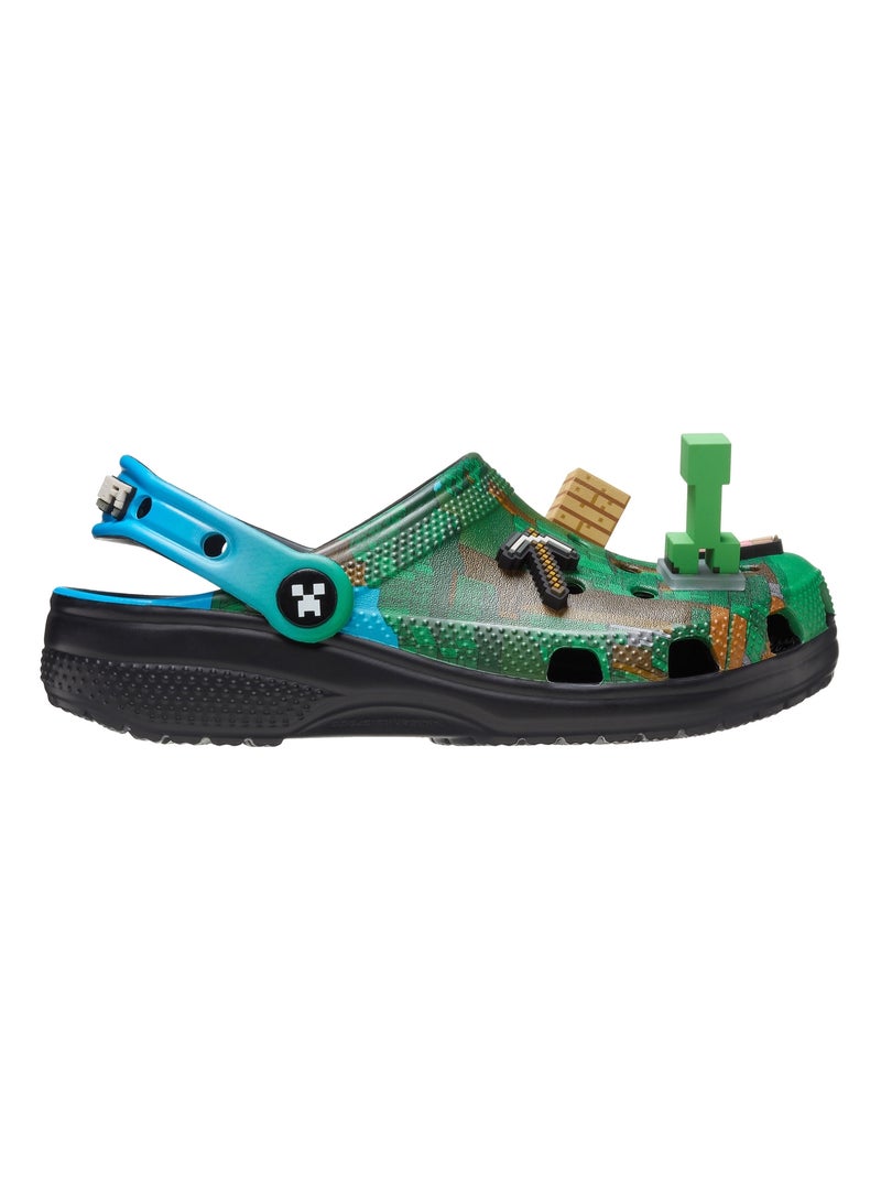 Sabot Enfant à Enfiler Crocs Minecraft Classic Vert - Kiabi