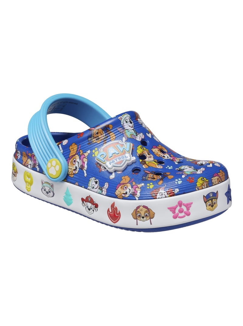 Sabot Enfant à Enfiler Crocs Paw Patrol Off Court Bleu - Kiabi