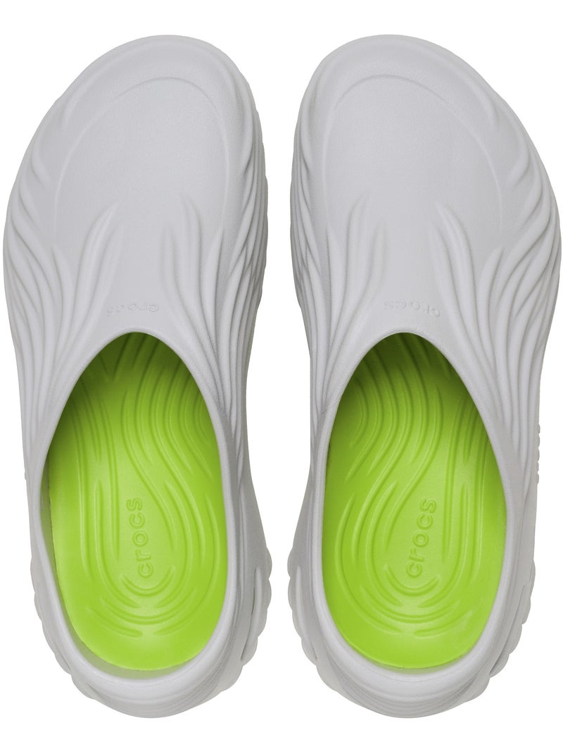 Sabot Plate à Enfiler Crocs Echo Wave Atm Gris - Kiabi