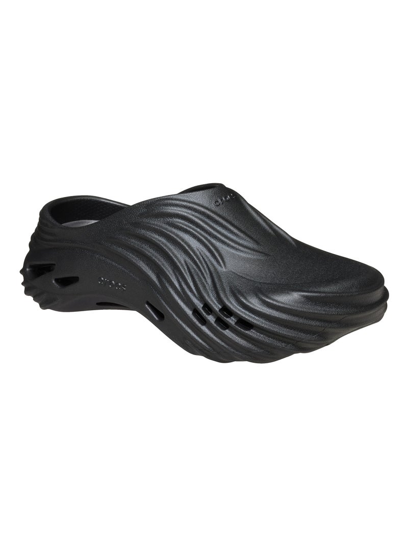 Sabot Plate à Enfiler Crocs Echo Wave Atm Noir - Kiabi
