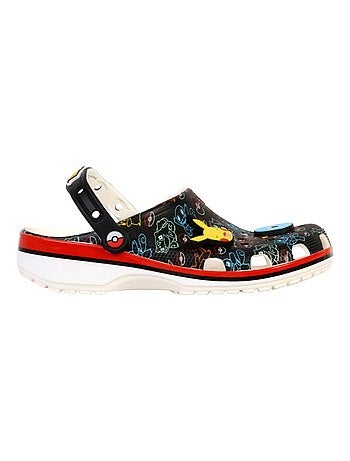 Sabot Plate à Enfiler Crocs Enfant Pokemon Print Cls Clg