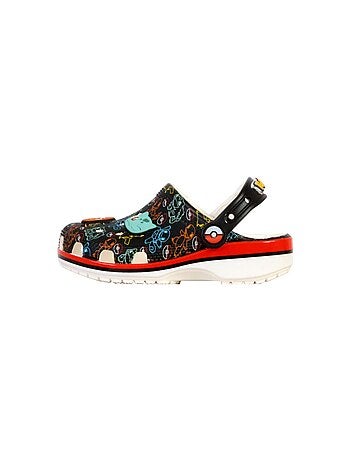 Sabot Plate à Enfiler Crocs Pokemon Print Cls Clg