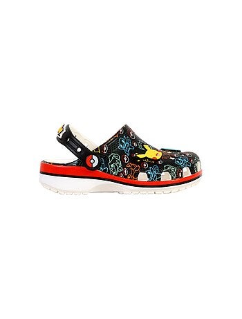Sabot Plate à Enfiler Crocs Pokemon Print Cls Clg