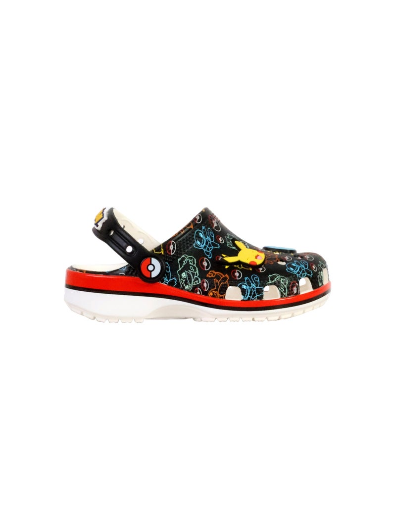 Sabot Plate à Enfiler Crocs Pokemon Print Cls Clg Noir - Kiabi