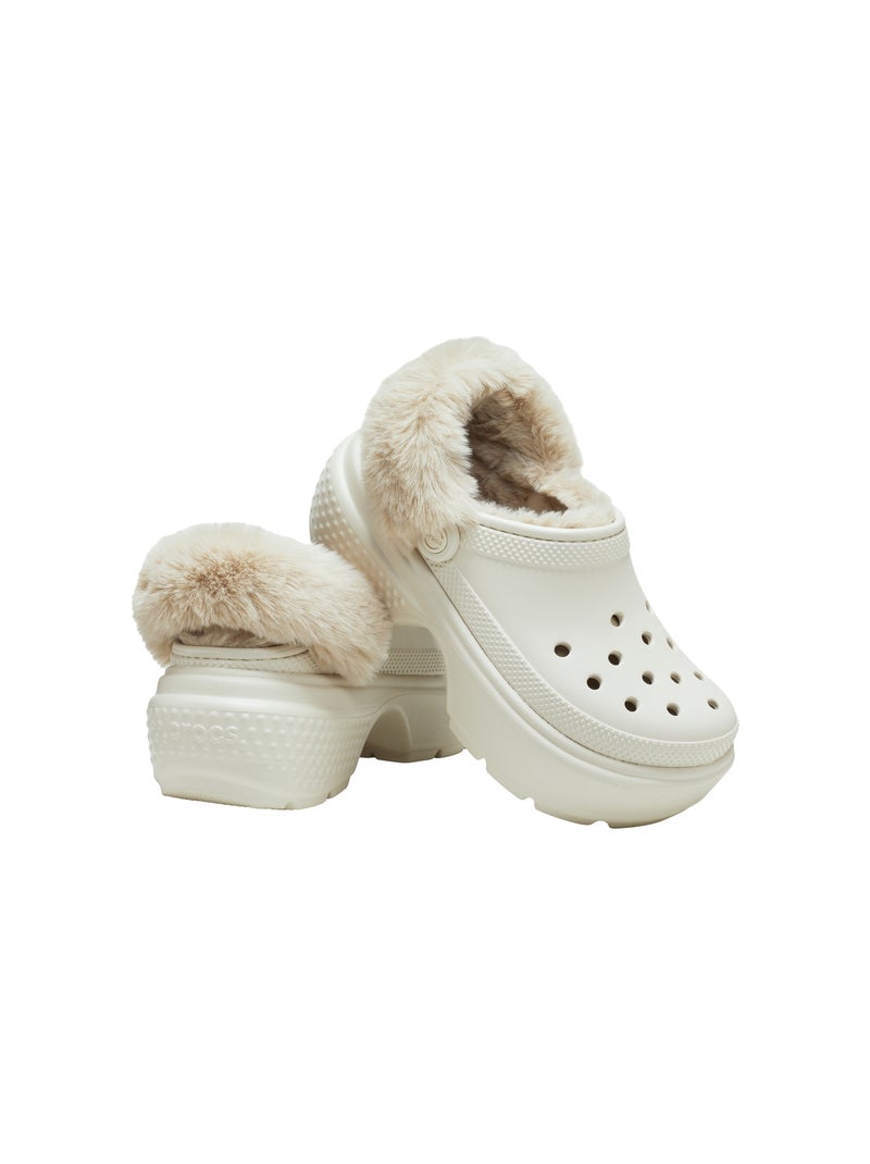 Sabots à Enfiler Crocs Stomp Lined Clog Beige - Kiabi
