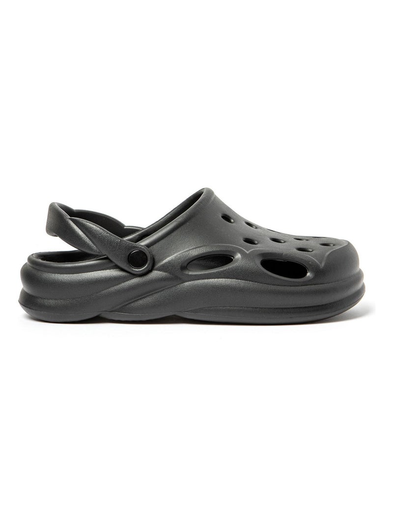 Sabots Brasileras unisex avec semelle en gomme antidérapante Noir - Kiabi