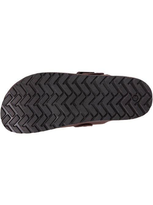Sabots en cuir, semelle extra souple  isotoner - Kiabi