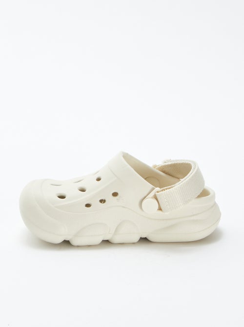 Sabots en plastique moulé à scratch - Kiabi