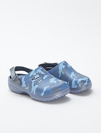 Sabots en plastique moulé 'camouflage'