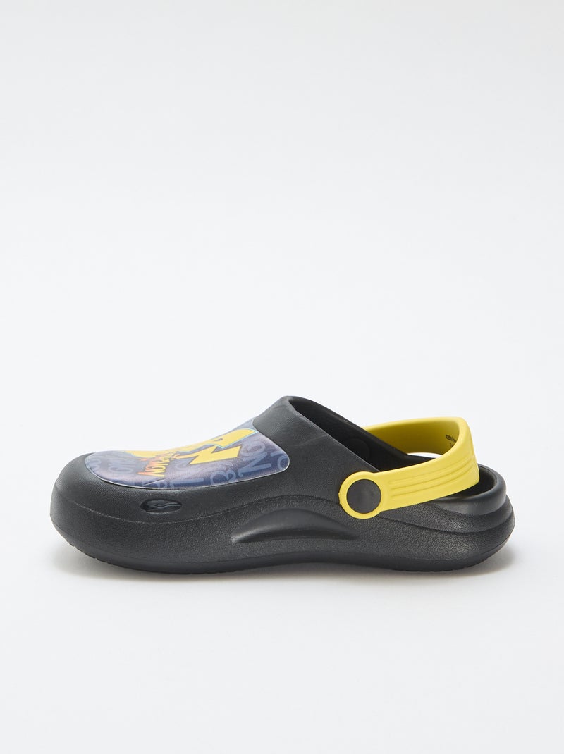 Sabots en plastique 'Pikachu' Noir - Kiabi