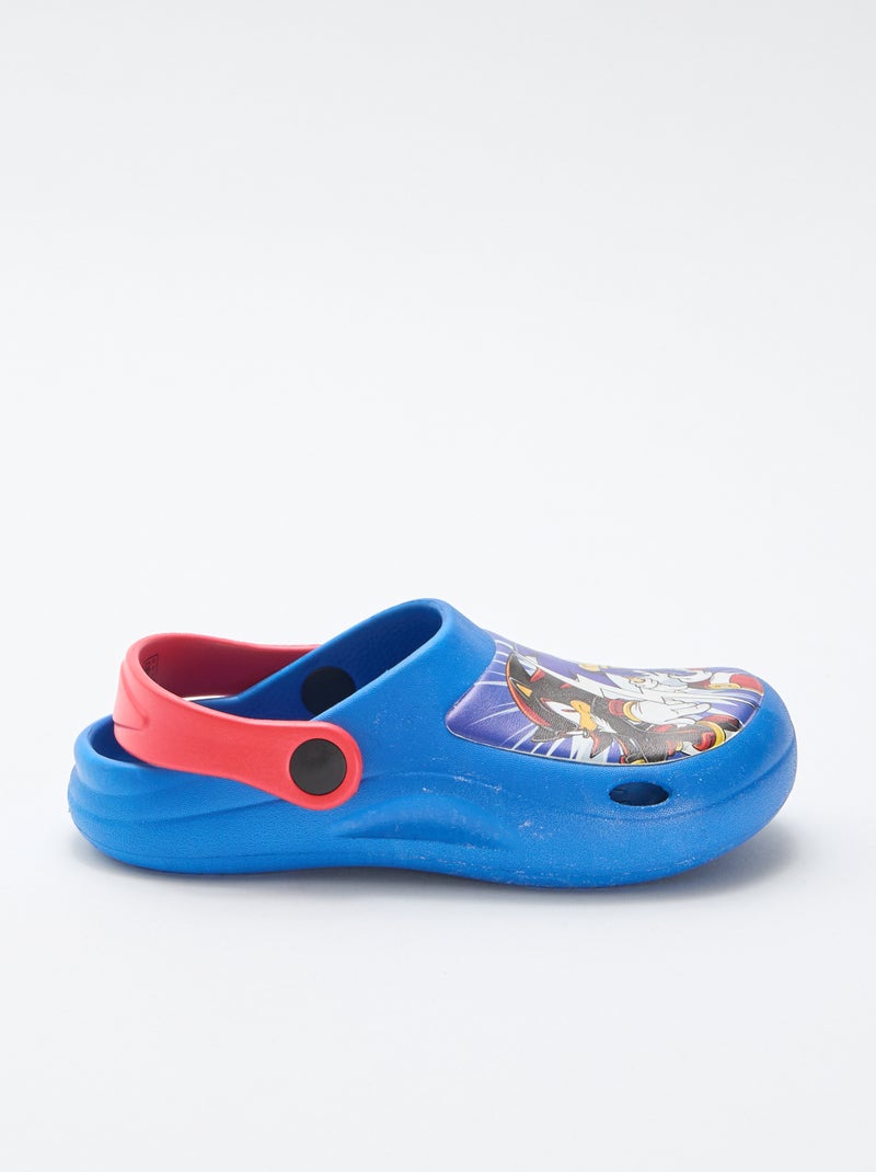 Sabots en plastique 'Sonic' Bleu - Kiabi