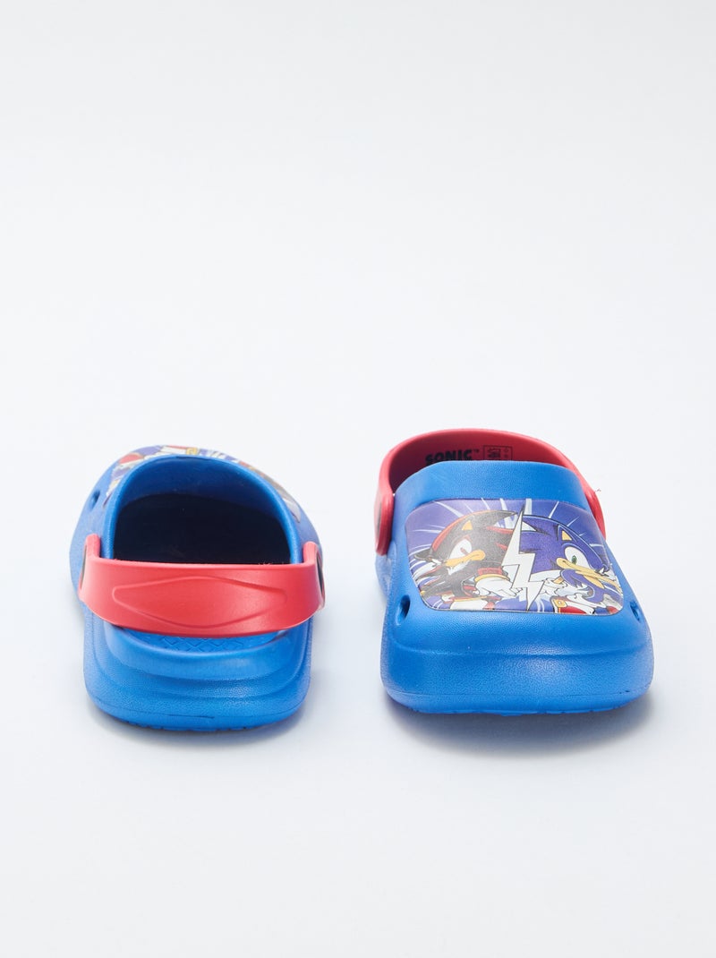 Sabots en plastique 'Sonic' Bleu - Kiabi