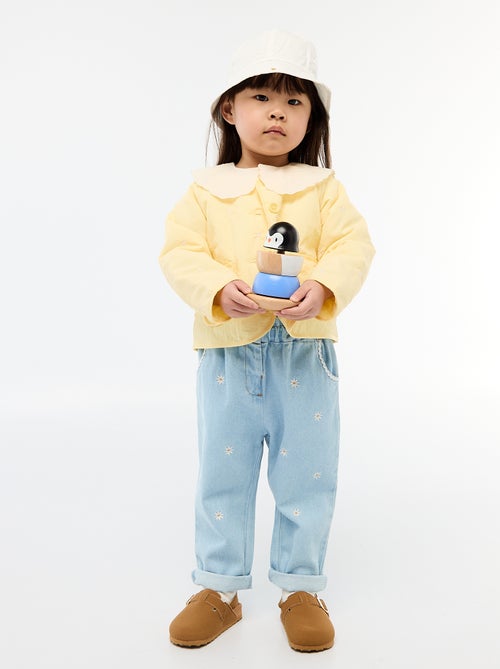 Sabots en suédine à scratch - Kiabi