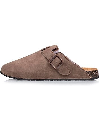 Sabots fourrés, semelle extra-flex, légers, patch talon confort
