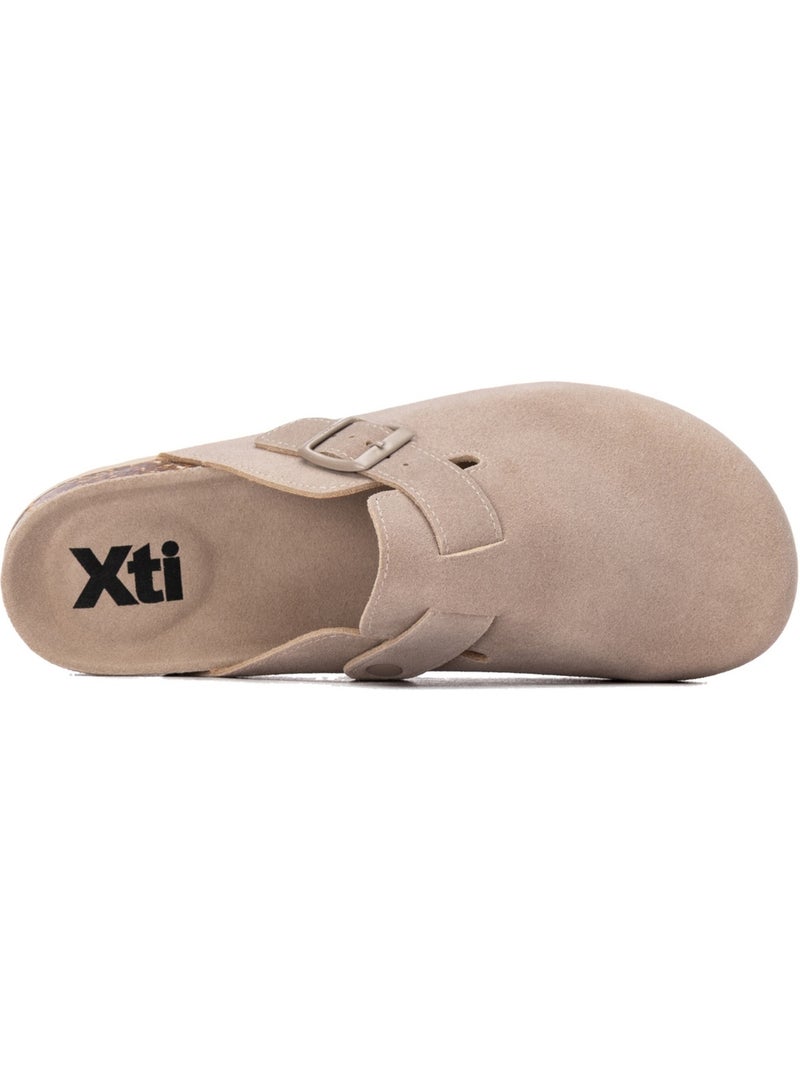 Sabots homme en cuir Beige - Kiabi