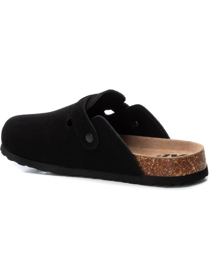 Sabots homme en cuir Noir - Kiabi