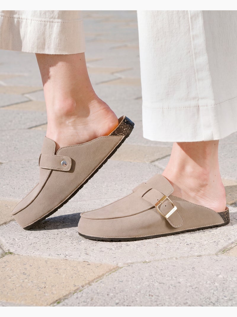 Sabots   isotoner Taupe - Kiabi