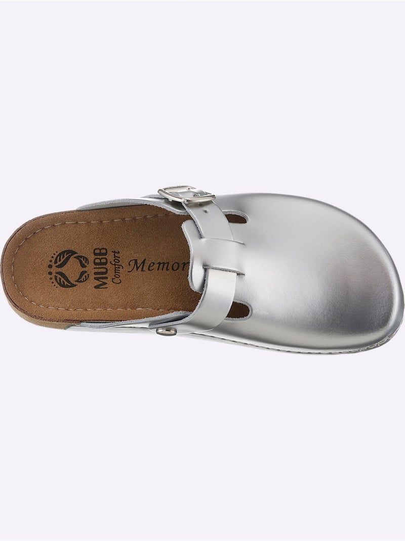 Sabots Largeur Pied Fort - Taille Standard - Witt Argent - Kiabi