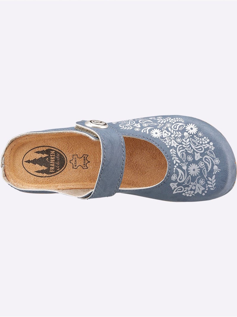 Sabots Largeur Pied Fort - Taille Standard - Witt Bleu jean - Kiabi