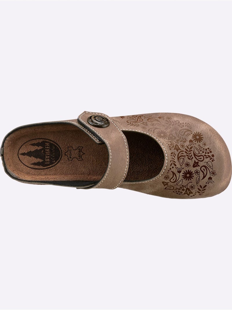 Sabots Largeur Pied Fort - Taille Standard - Witt Gris taupe - Kiabi