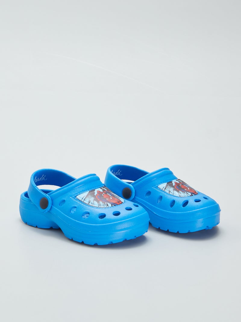 Sabots 'Marvel' 'Spider-Man' bleu - Kiabi