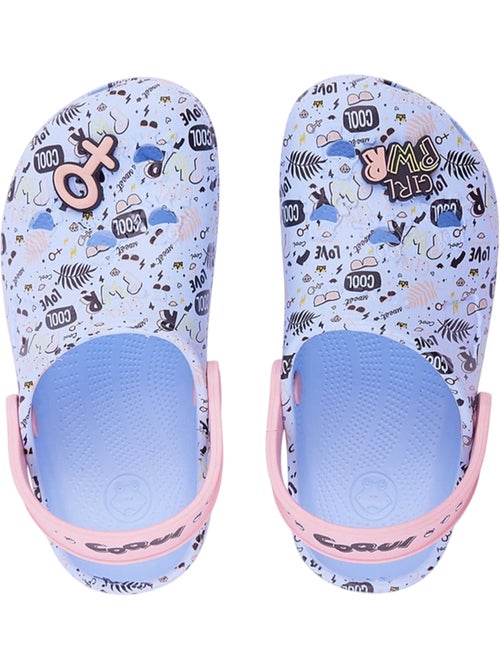 Sabots motif/style dessins little frog game over - coqui - Kiabi Sabots motif/style dessins little frog game over - coqui - Kiabi