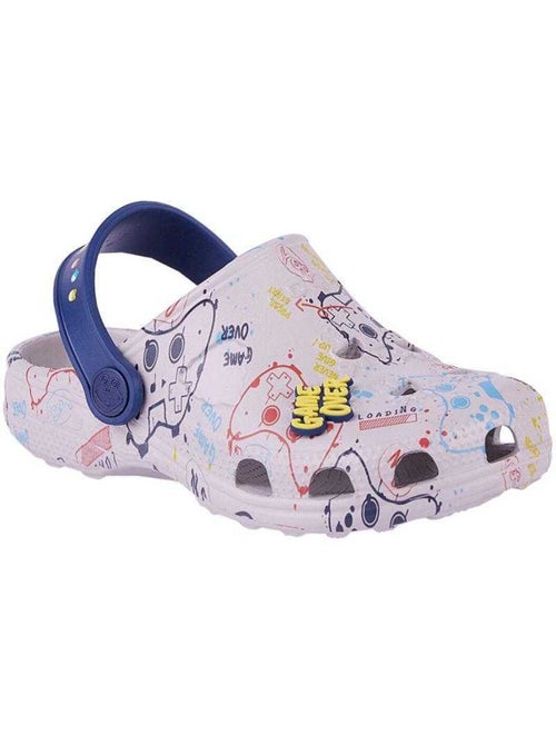 Sabots motif/style petite grenouille game over - coqui - Kiabi Sabots motif/style petite grenouille game over - coqui - Kiabi
